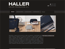 Tablet Screenshot of haller.es